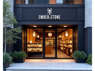 Image showing the exterior of Ember & Stone Provisions Unit 105 store in Vancouver.