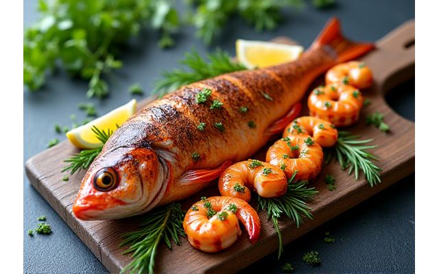 Spring Grilling Workshop focusing on fresh herbs and seafood